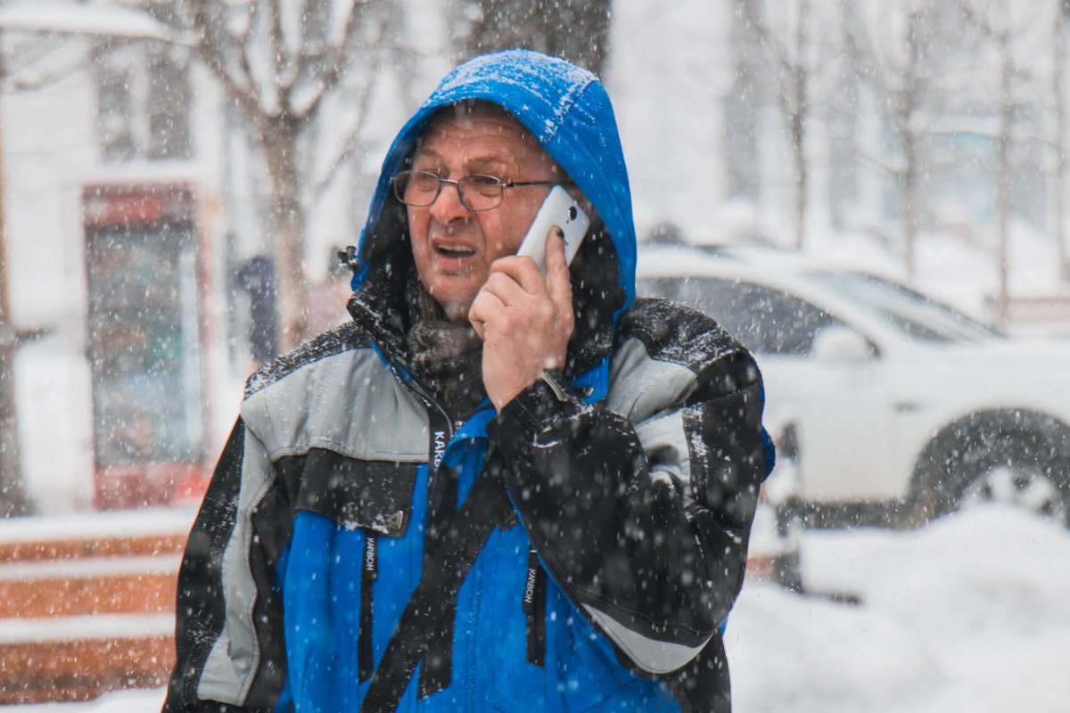 Снег - не повод отложить дела Снег - не повод отложить дела