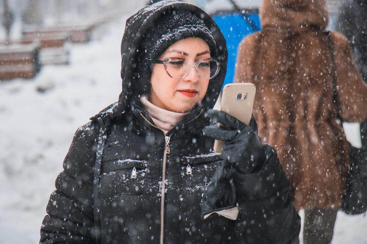 Отличное время для селфи Отличное время для селфи