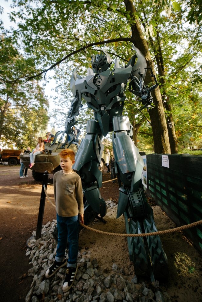Роботы-великаны, лазертаг и пейнтбол: гид по робопарку ВДНГ в Киеве 7