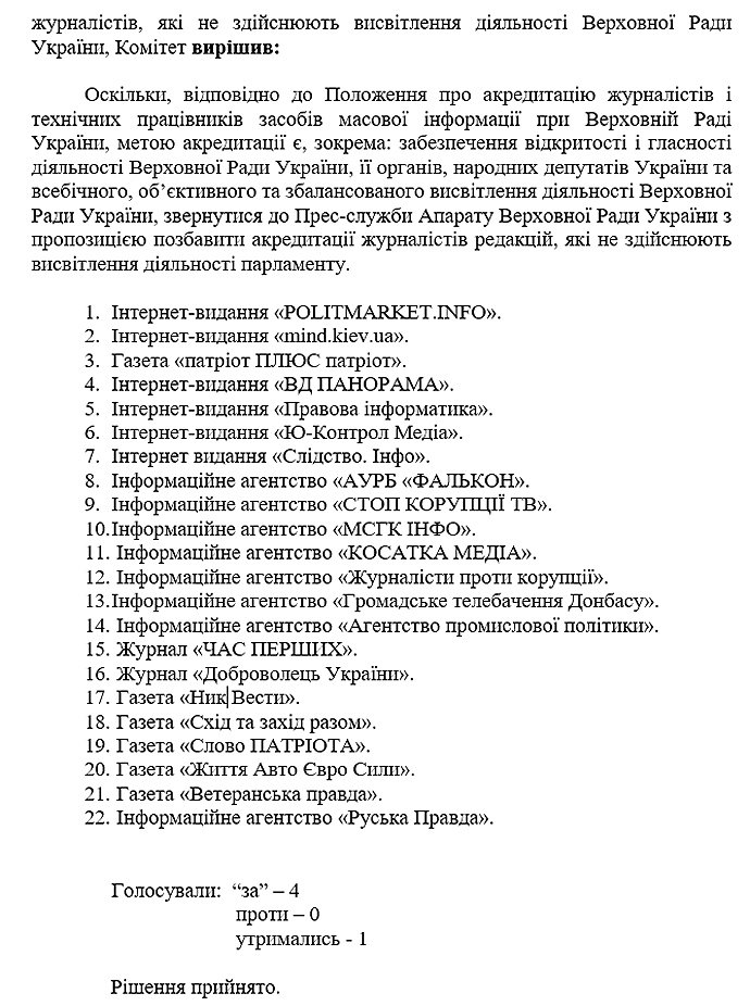 Журналистам 22 СМИ запретили посещать Верховную Раду: названа причина 1