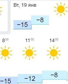 Какая погода будет в Киеве на Крещение 2021 1