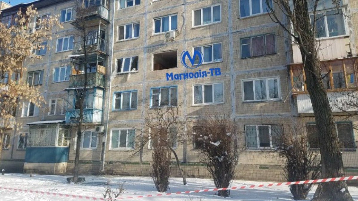 В Киеве в жилой многоэтажке взорвался газ 7