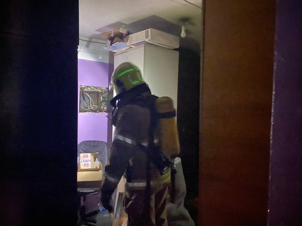 В Киеве в студенческом общежитии загорелась комната 7