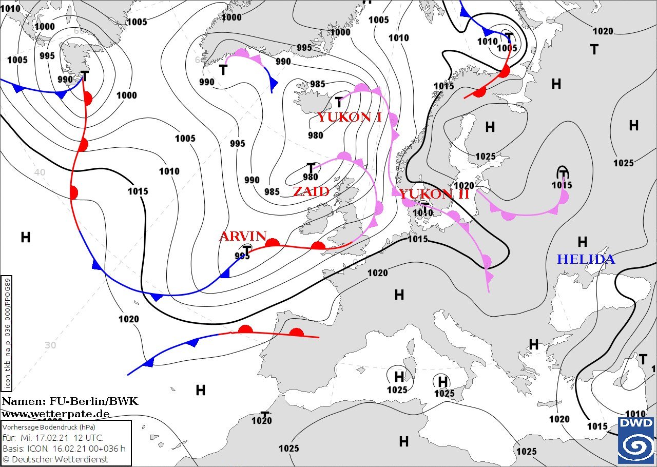 На Украину надвигается северный циклон со снегом: дойдет ли он до Киева 2