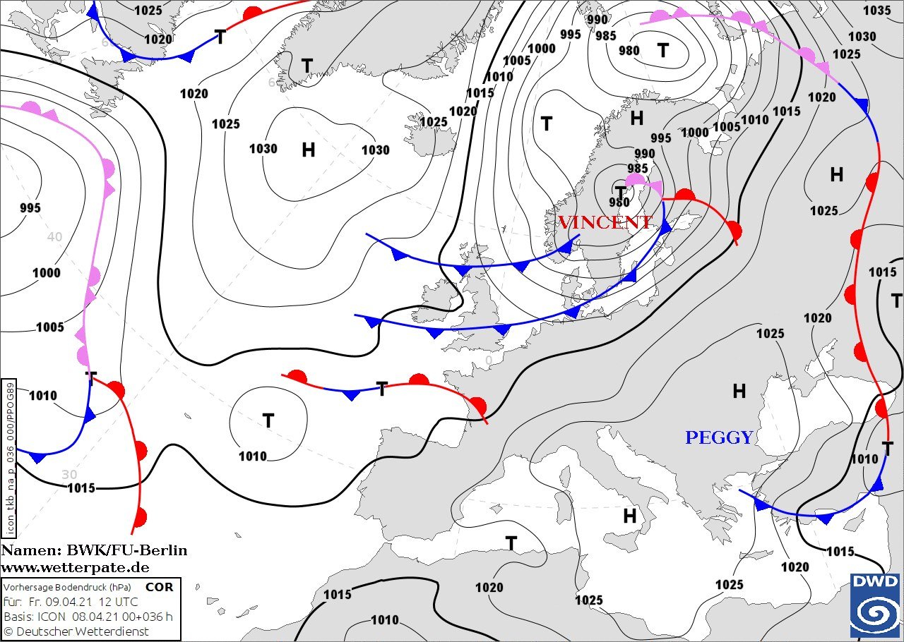 В Украину пришел антициклон Пегги: какую погоду принесет он в Киев на выходных 1