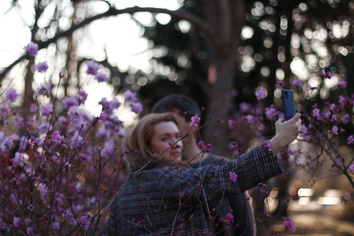 В ботсаду Фомина в Киеве зацвели первые магнолии: фоторепортаж 14