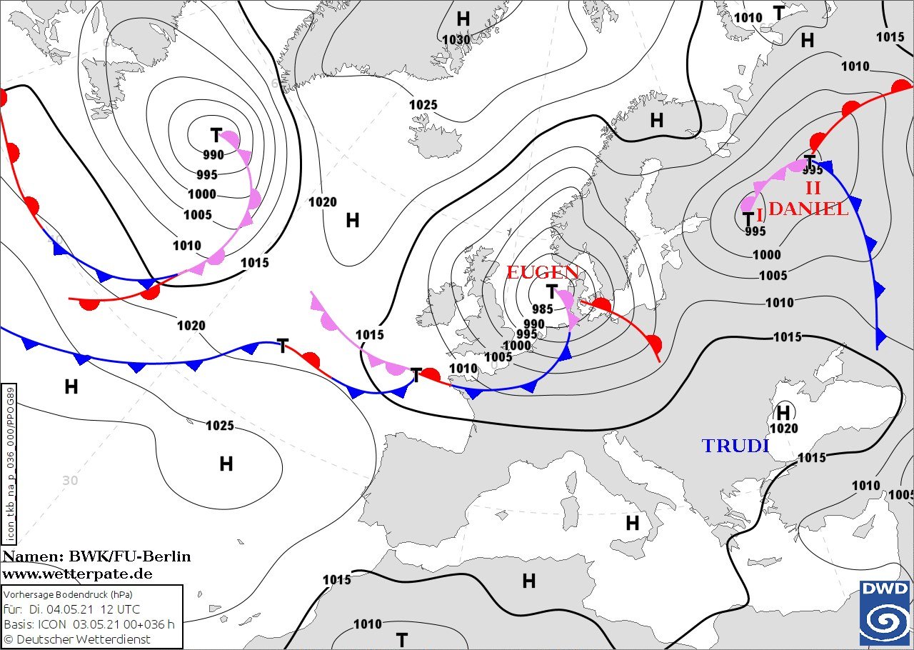 Антициклон Trudi принесет в Украину один из самых теплых дней в Европе 2