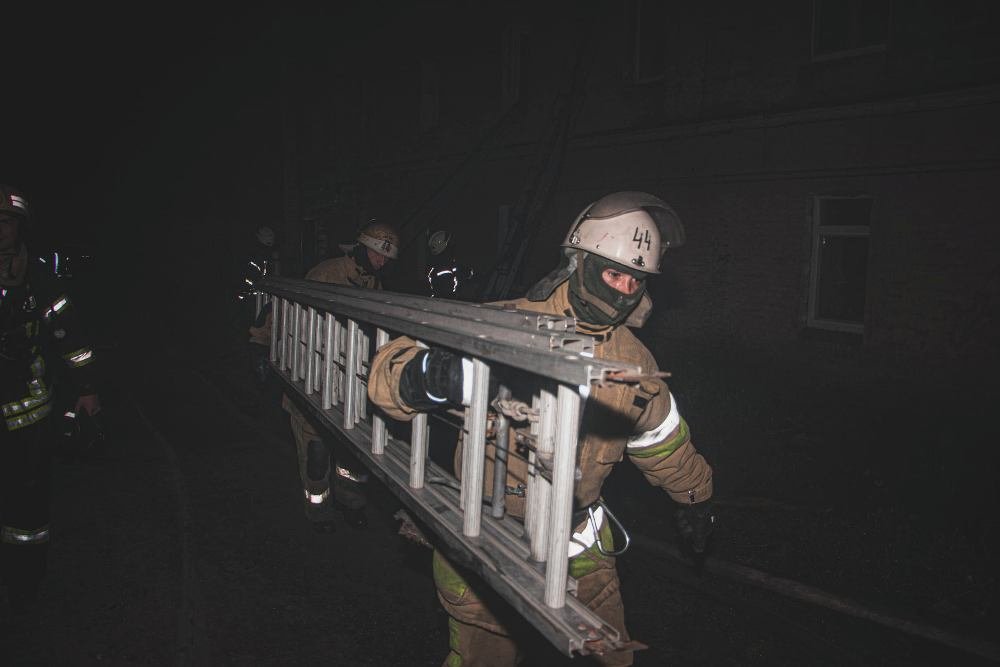 В Киеве во время пожара погибли два человека 1