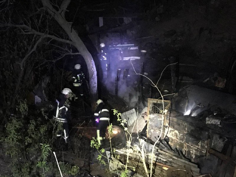 В Киеве загорелся приют для собак 1