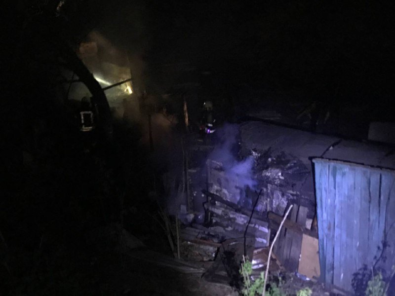 В Киеве загорелся приют для собак 3