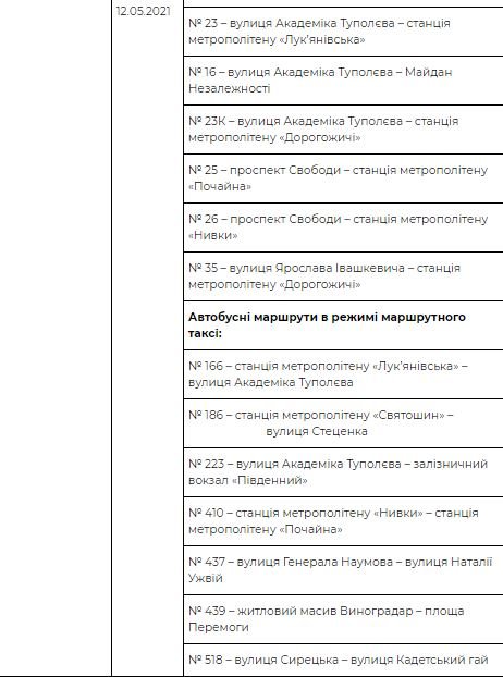 В Киеве на поминальные дни будут работать дополнительные маршруты к кладбищам: расписание 20