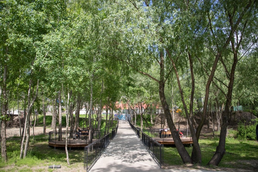 «Озеро Лебединое» на Позняках: как в Киеве проходит капремонт фитнес-парка 12