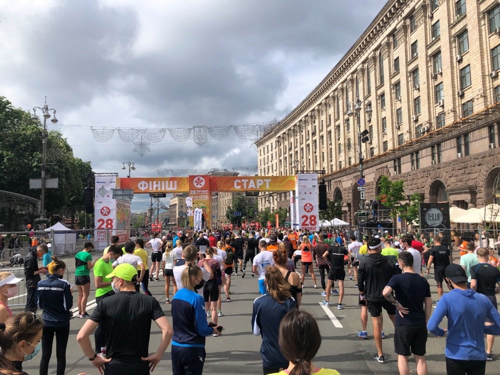 Как прошел 28-й благотворительный "Пробег под каштанами" в Киеве 1