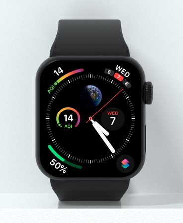 Владельцы Apple Watch теперь могут следить за качеством воздуха в Киеве на своих часах 1