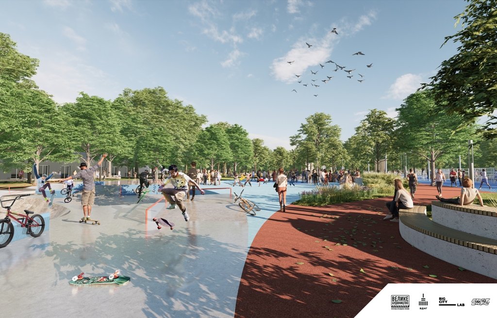 Урбан-парк, беговые дорожки, бассейн и баскетбольные площадки: на ВДНГ презентовали концепцию крупнейшего спорткластера Украины 2