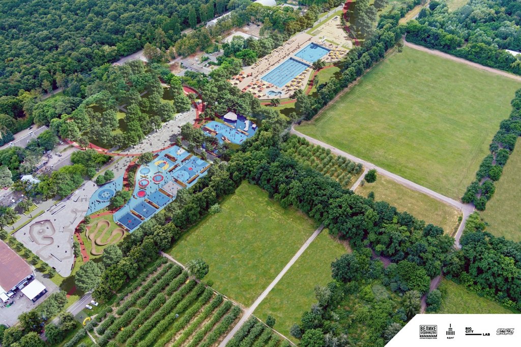 Урбан-парк, беговые дорожки, бассейн и баскетбольные площадки: на ВДНГ презентовали концепцию крупнейшего спорткластера Украины 5