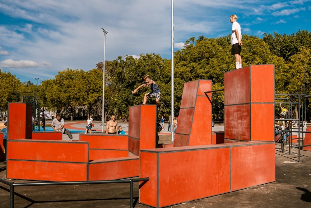 Столица в спортивных лицах: как прошли первые выходные в новом Урбан парке на ВДНГ 7