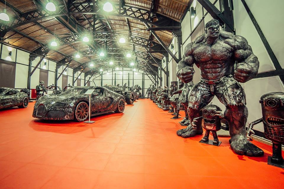 Из металлолома в арт: на ВДНГ откроют уникальную выставку стальных фигур 1