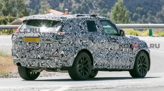 Шпигунські знімки нового покоління Range Rover Sport 2