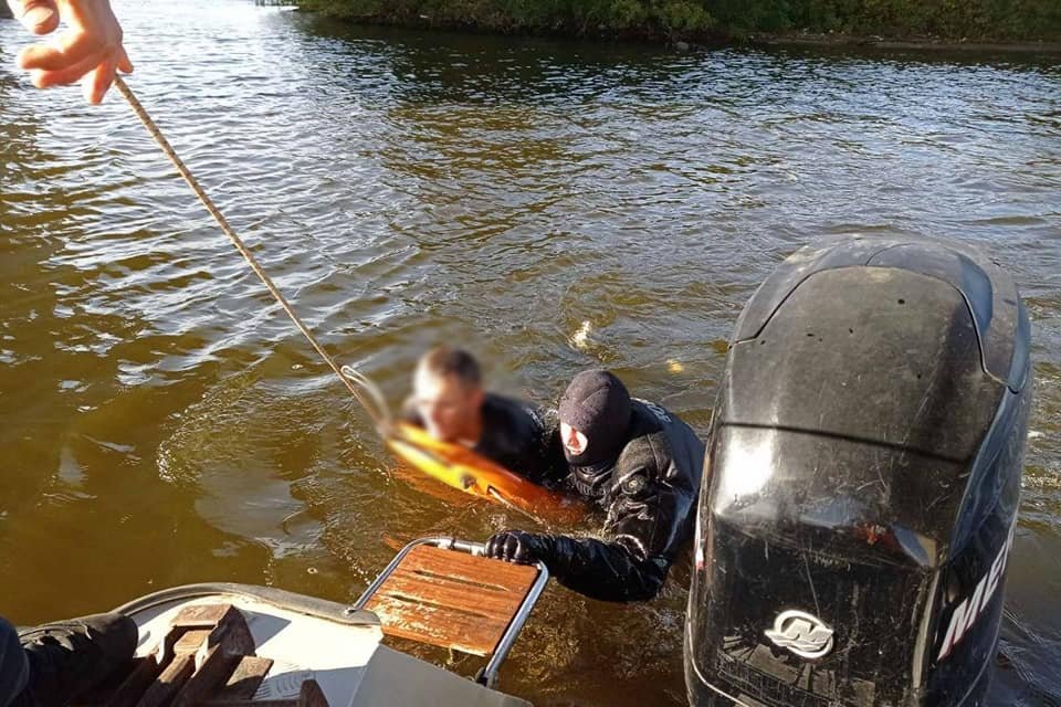 В Киеве мужчина упал с Южного моста 1