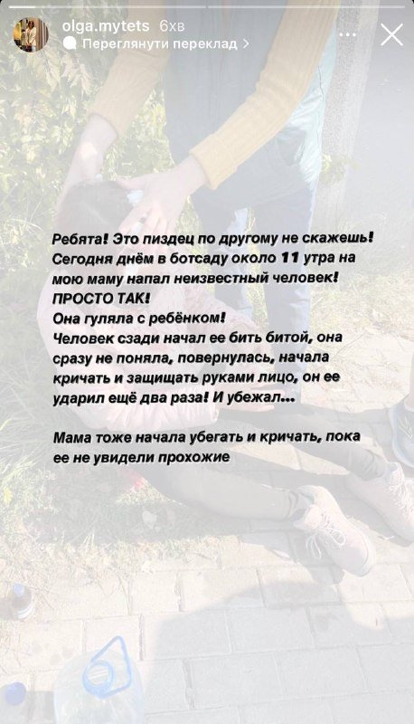 Выбежал из кустов и три раза ударил битой по голове: в ботсаду Киева неизвестный напал на женщину с коляской 1