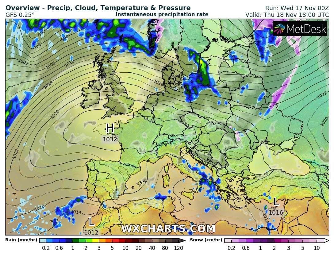 В Украину идет первый снег: что будет в Киеве 1