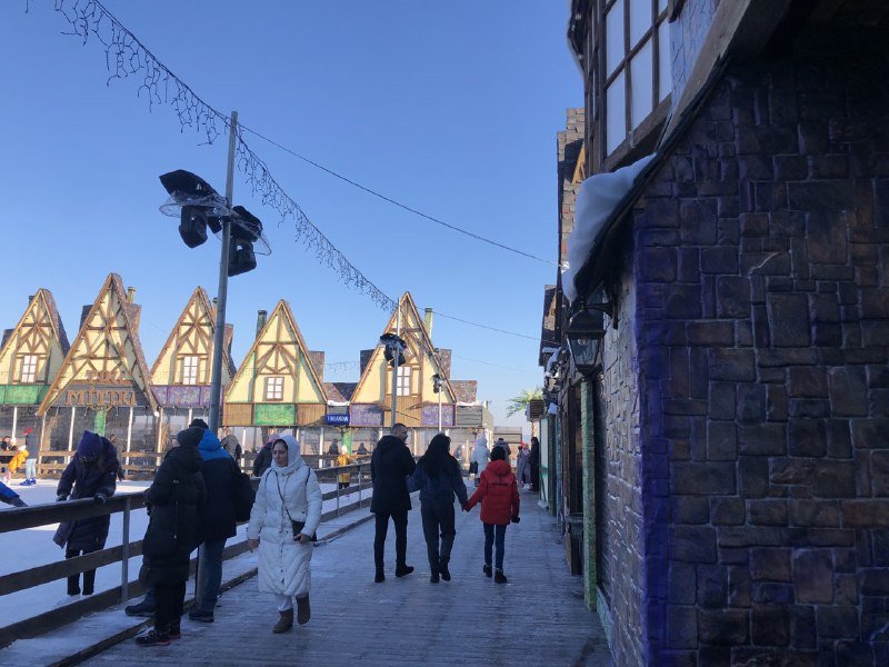 В Киеве открылся Osocor Winter Village: что вас ждет и чем удивит новогодний городок в стиле Гарри Поттера 19