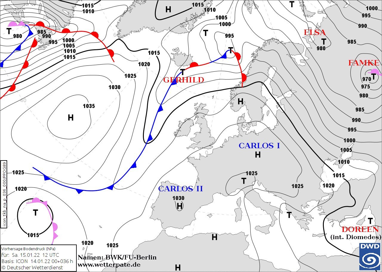 В Украине идет противостояние антициклона Carlos и циклона Famke: какая погода будет в Киеве на выходных 1