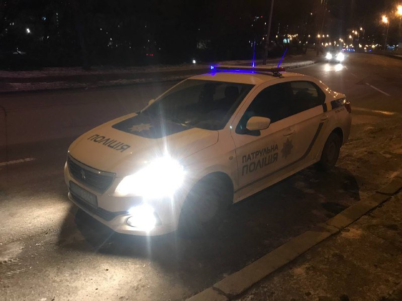 В Киеве на бульваре Дружбы Народов Skoda врезалась в столб: за рулем была беременная женщина 2