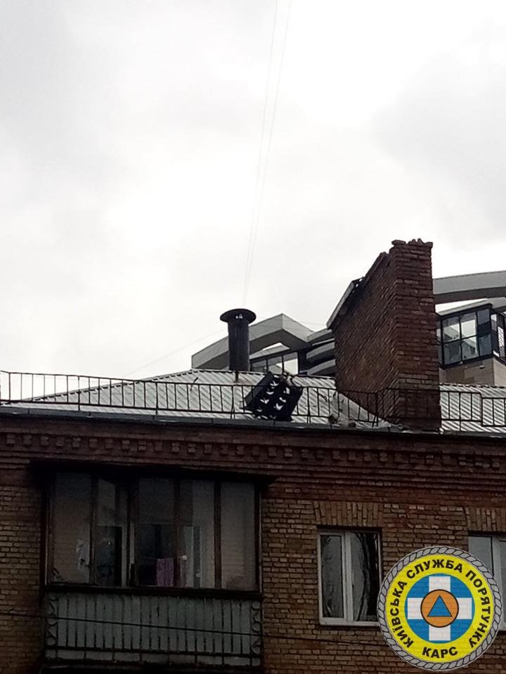 Последствия шторма в Киеве: спасатели 18 раз выезжали на аварийные случаи из-за непогоды 2