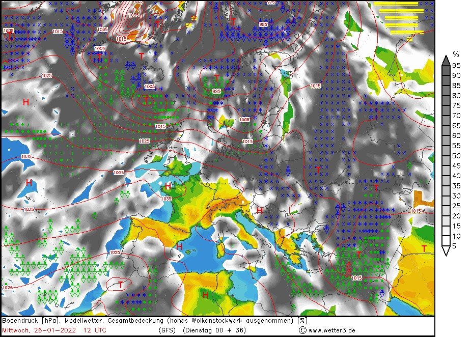 Над Украиной перемещаются атмосферные фронты: когда в Киеве будет снегопад 1