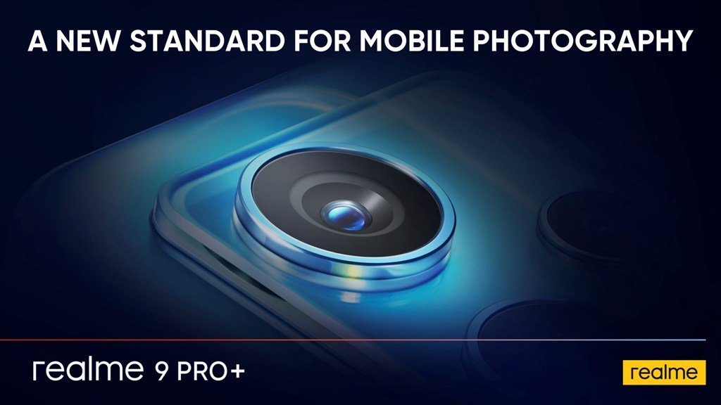realme 9 Pro+ станет первым смартфоном в среднем ценовом диапазоне с датчиком камеры Sony IMX766 OIS. Глобальный анонс серии realme 9 Pro состоится 16 февраля 2