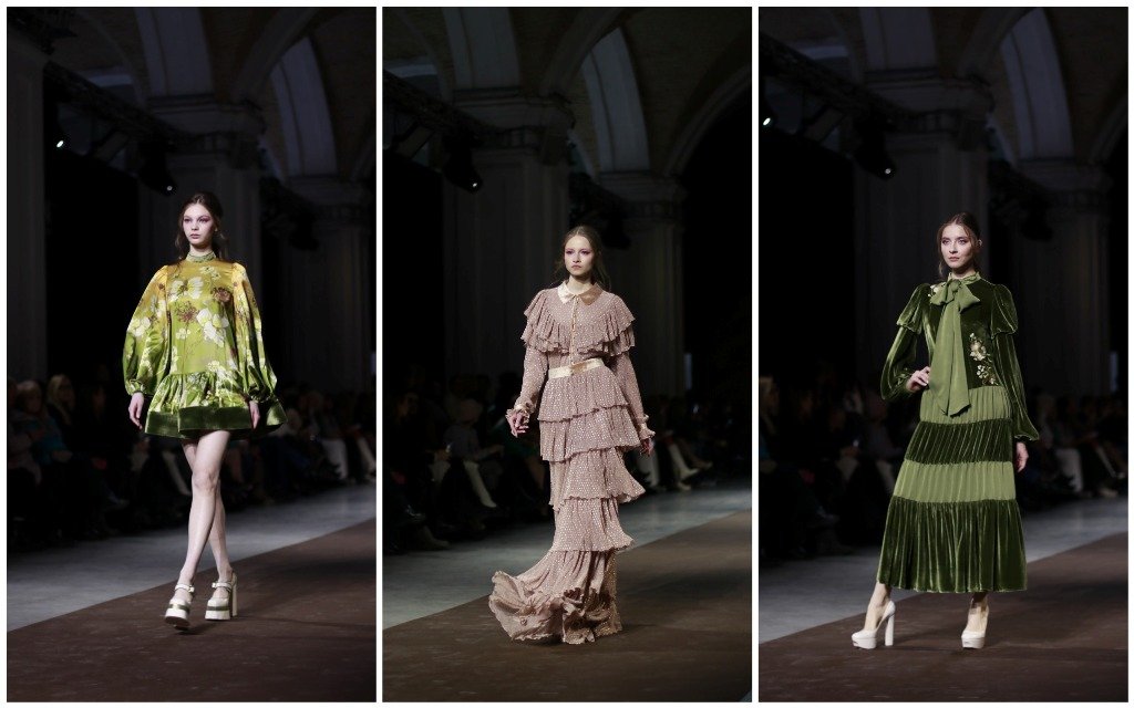 Синергия цвета и вышивка на бархате: как прошла презентация коллекции Iryna DIL на Ukrainian Fashion Week FW22-23 19