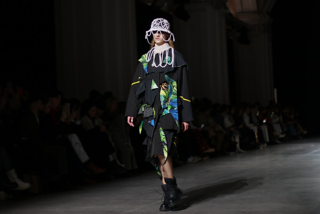 Платья и костюмы из лоскутов: как прошла презентация коллекции LEM на Ukrainian Fashion Week FW22-23 18