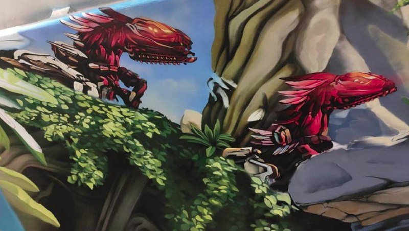 В Киеве между станциями метро "Крещатик" и "Майдан Независимости" появился новый мурал: что он значит 1