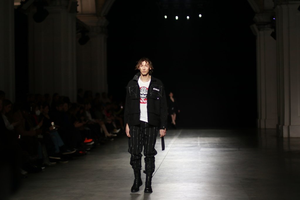 Кимоно и уличная мода: первый темнокожий украинский дизайнер Iron Thread презентовал новую коллекцию на UFW 16