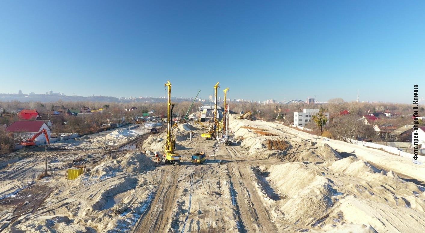 Строительство Подольско-Воскресенского моста в Киеве: на каком этапе работы 2