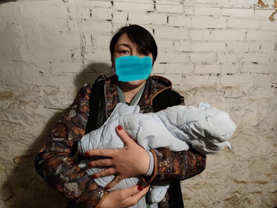 В Киеве в подвале ВДНГ родился ребенок 1
