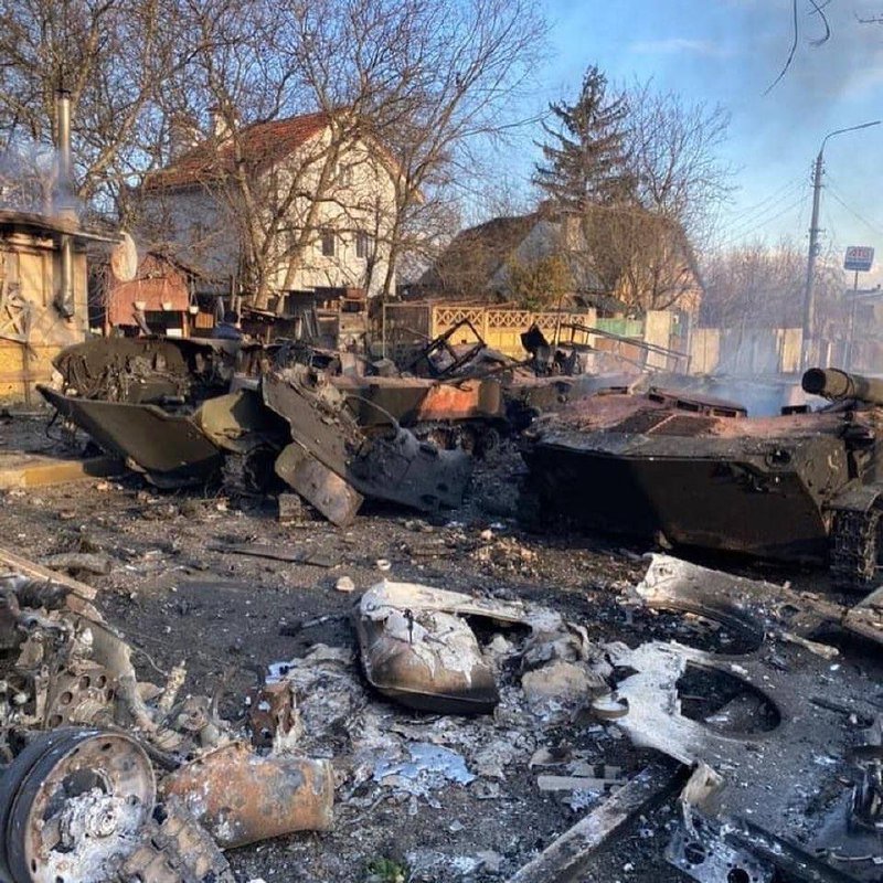 Как выглядит Буча за 11 дней войны: видео и фото улиц и домов после обстрелов 9