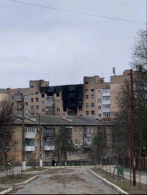 Как выглядит Буча за 11 дней войны: видео и фото улиц и домов после обстрелов 31