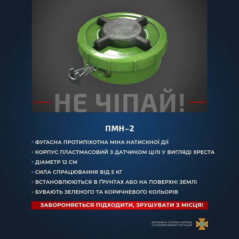 Как выглядят мины и где они могут быть: предупреждение от ГСЧС 5