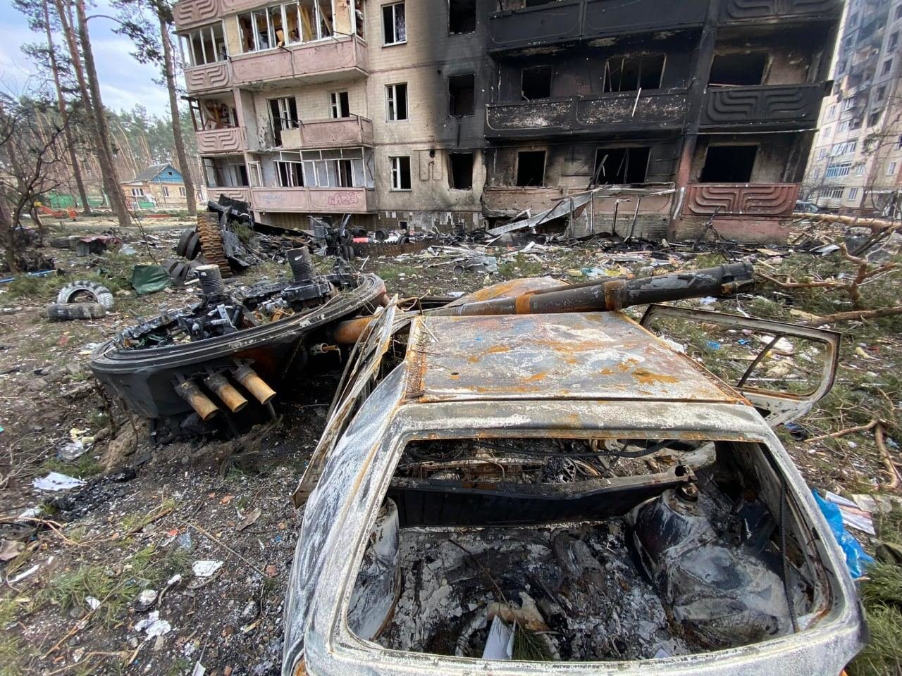Как выглядит изувеченный Ирпень после освобождения его от войск оккупанта 19