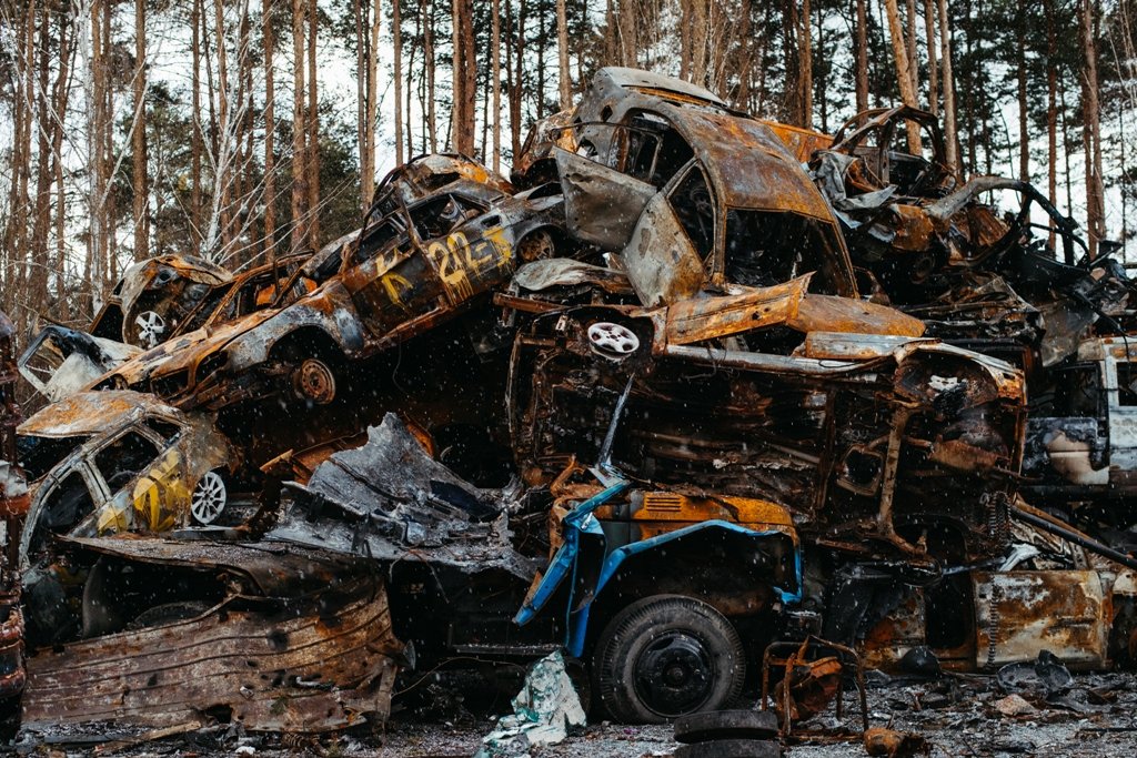 Ситуация с электричеством, разрушениями и разминированием в Киевской области: фоторепортаж 3