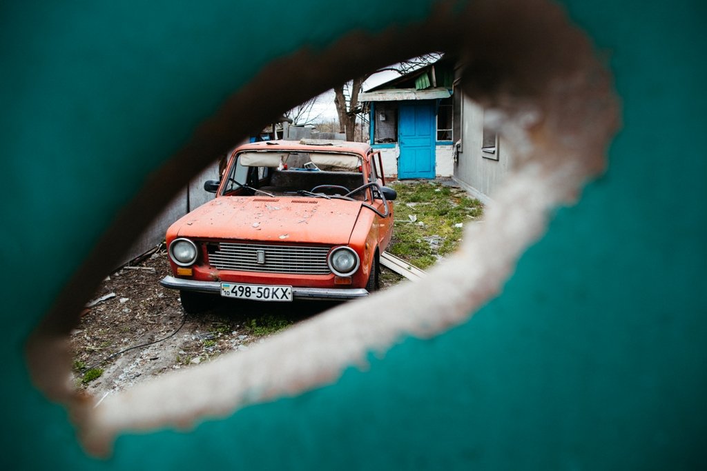 Ситуация с электричеством, разрушениями и разминированием в Киевской области: фоторепортаж 15