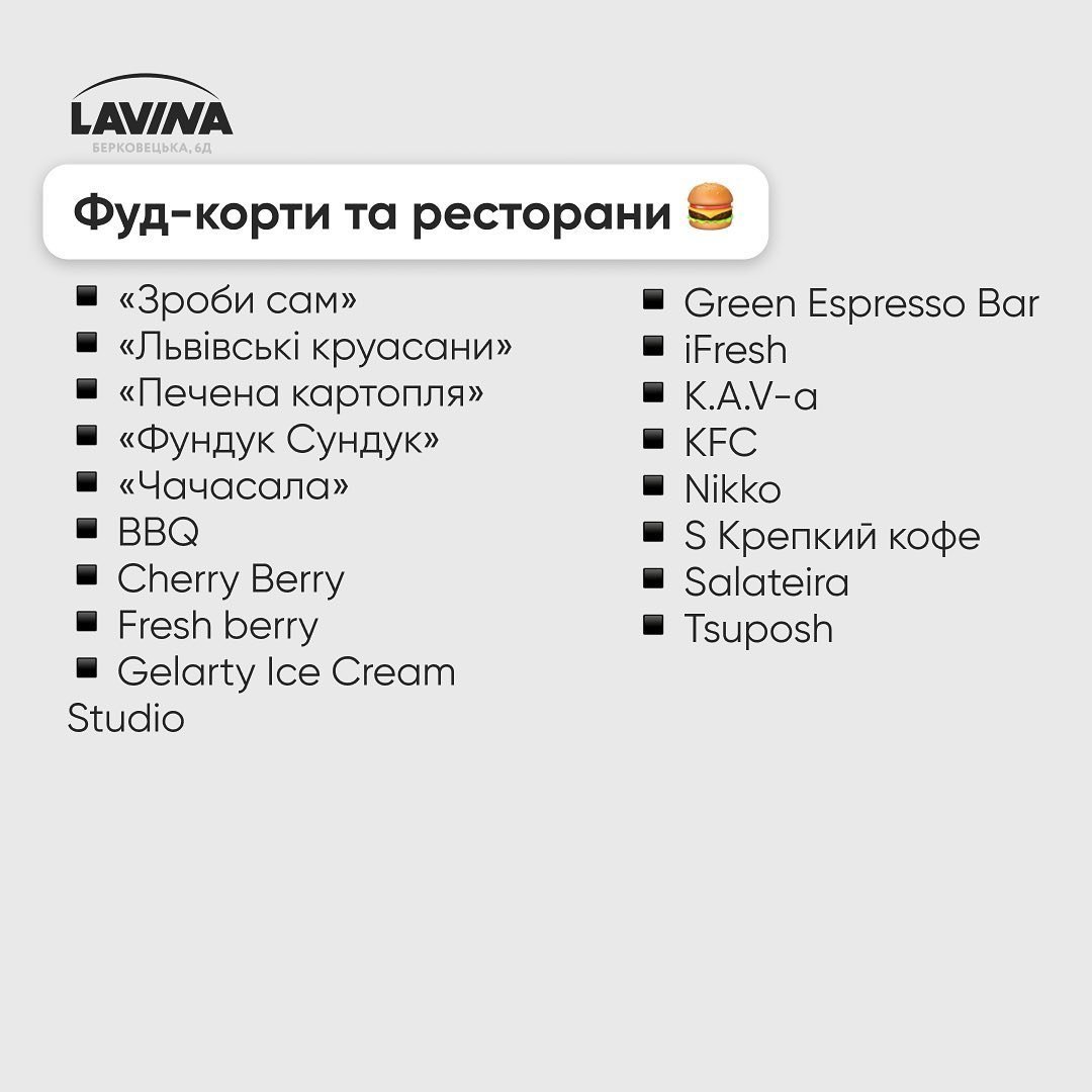 В Киеве возобновляют работу ТРЦ Lavina Mall: какие магазины откроют 5