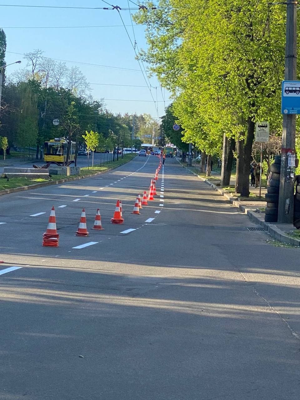 В Киеве обновляют дорожную разметку: где будет усложнено движение в ближайшие дни 3