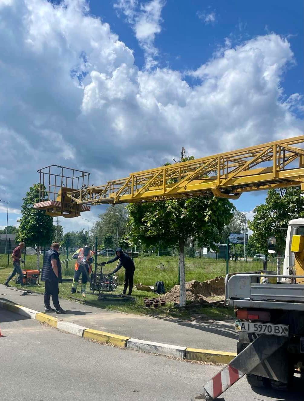 В Буче заканчивают установку модульных городков 5