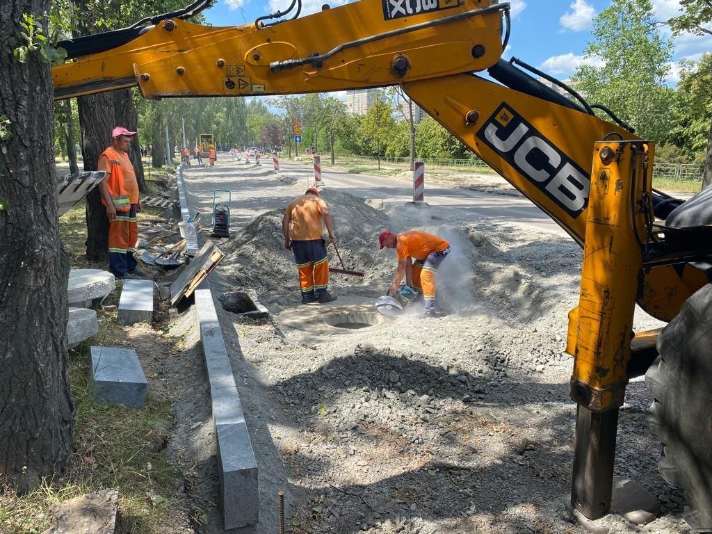 У Києві продовжується ремонт вулиці Ентузіастів: на якому етапі ремонт 7