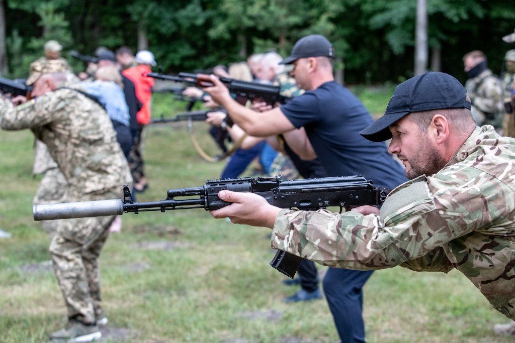 У Києві проводять заняття масової підготовки до захисту і територіальної оборони столиці 1