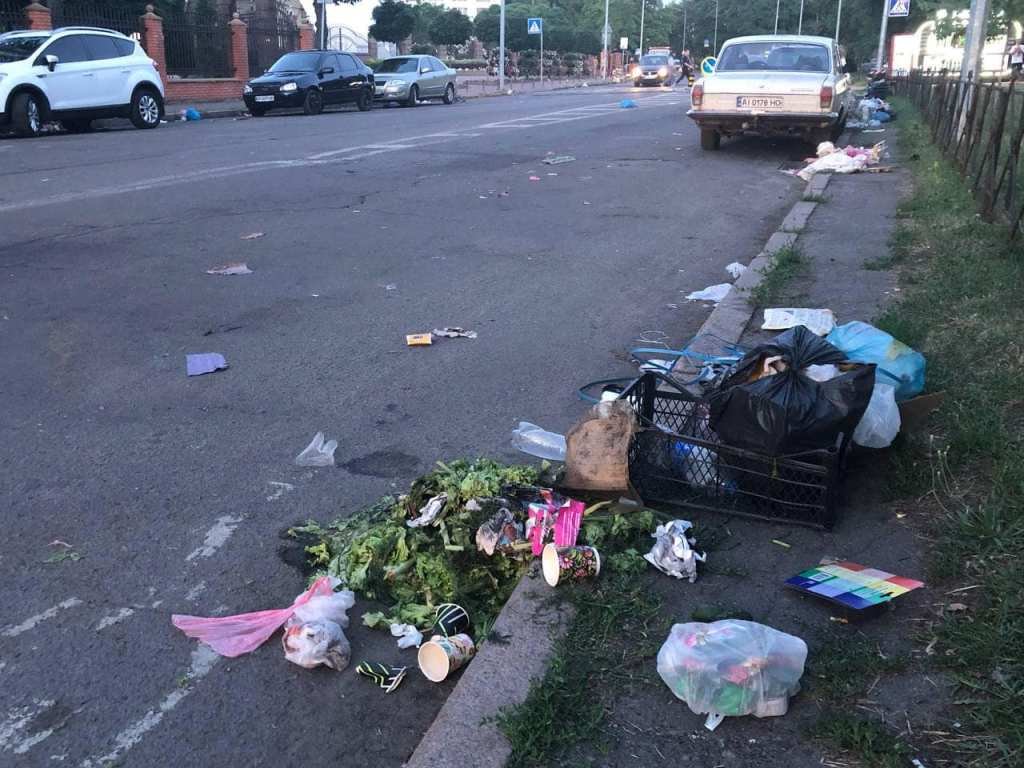 Продовольчі ярмарки забруднюють зливостоки Києва, через що утворюються підтоплення 2